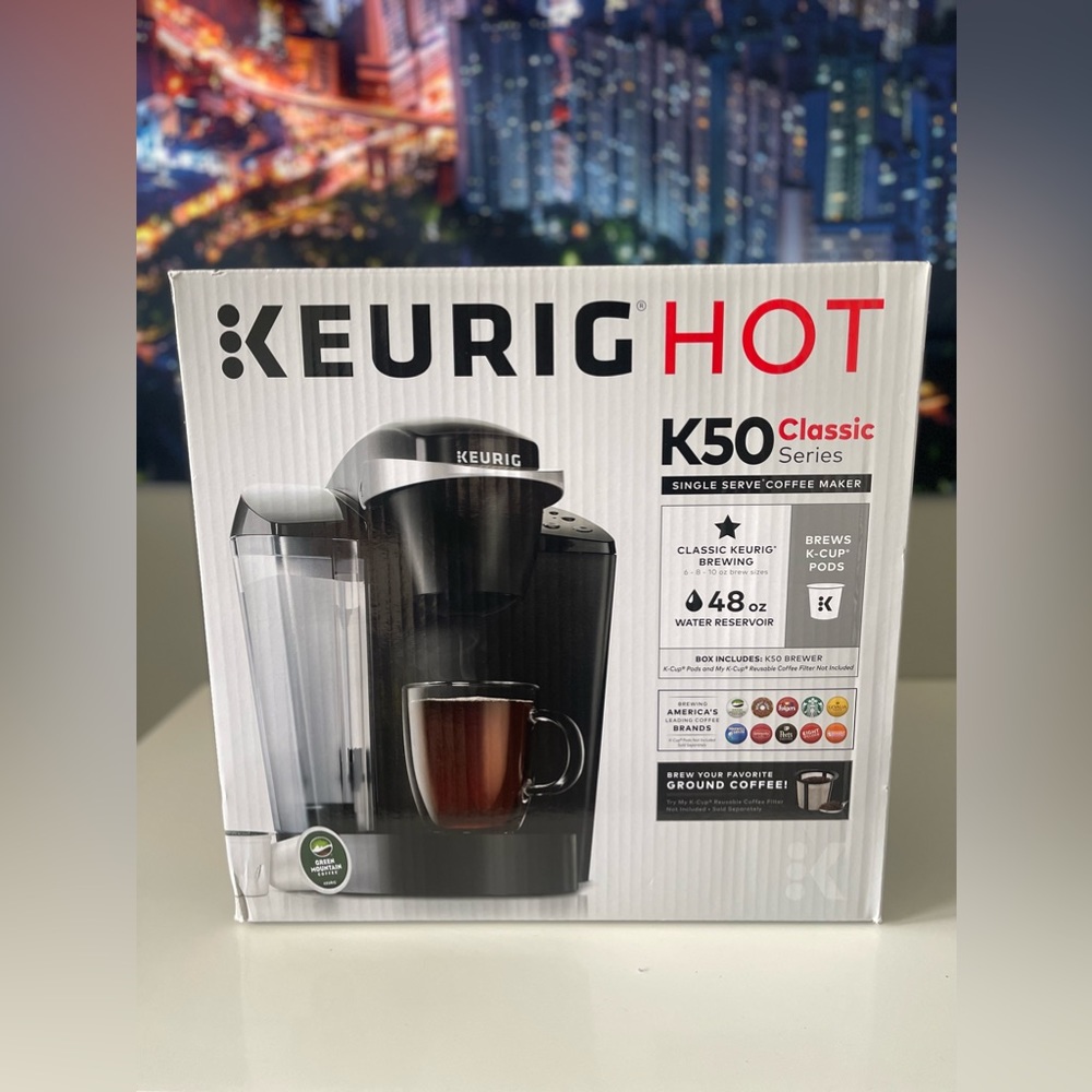 Retails: $150 Keurig Hot K50 Classic Series Single Cup Coffee Machine